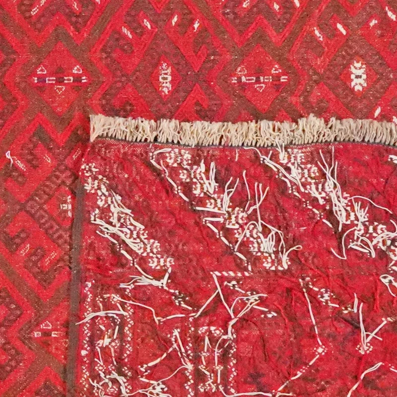 Kelim Turkman · Handgewebt – Rot, 321x201 cm