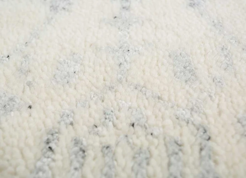 Wollteppich - 150 x 240 cm - creme
