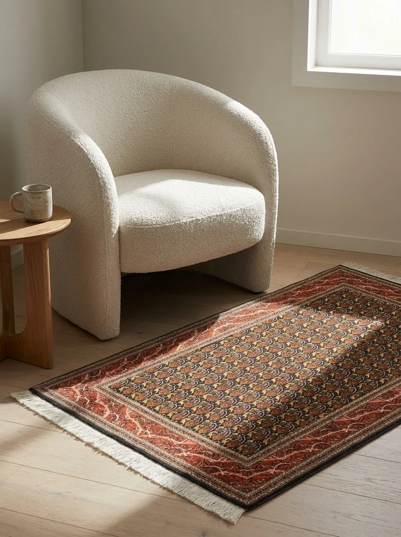 Tabriz 50 Raj · Handgeknüpft – Schwarz, 151x102 cm