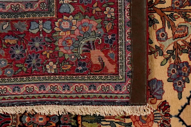 Kashan · Handgeknüpft – Braun, 199x133 cm