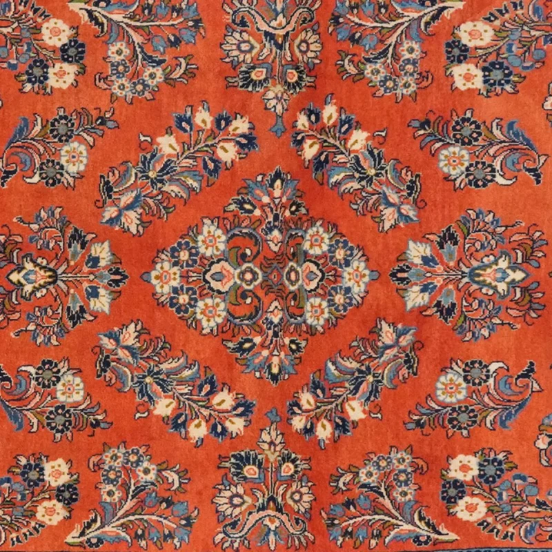 Sarough · Handgeknüpft – Rot, 205x134 cm