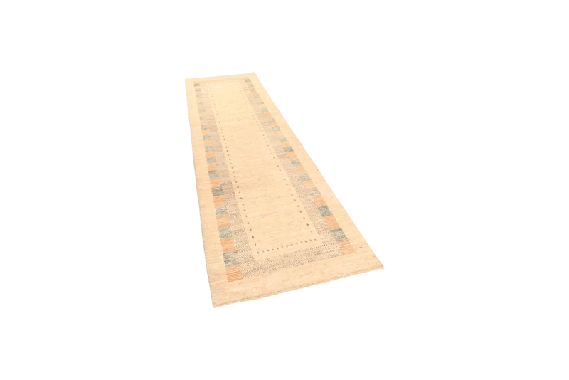 Rizbaf · Handgeknüpft – Beige, 235x80 cm