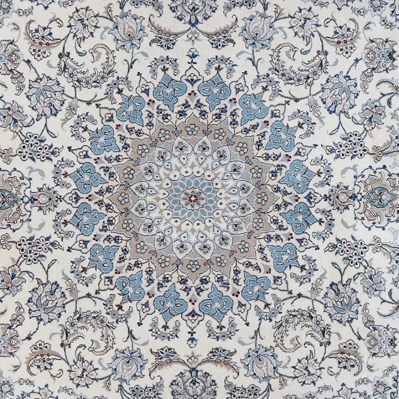 Nain 12La · Handgeknüpft – Beige, 392x300 cm