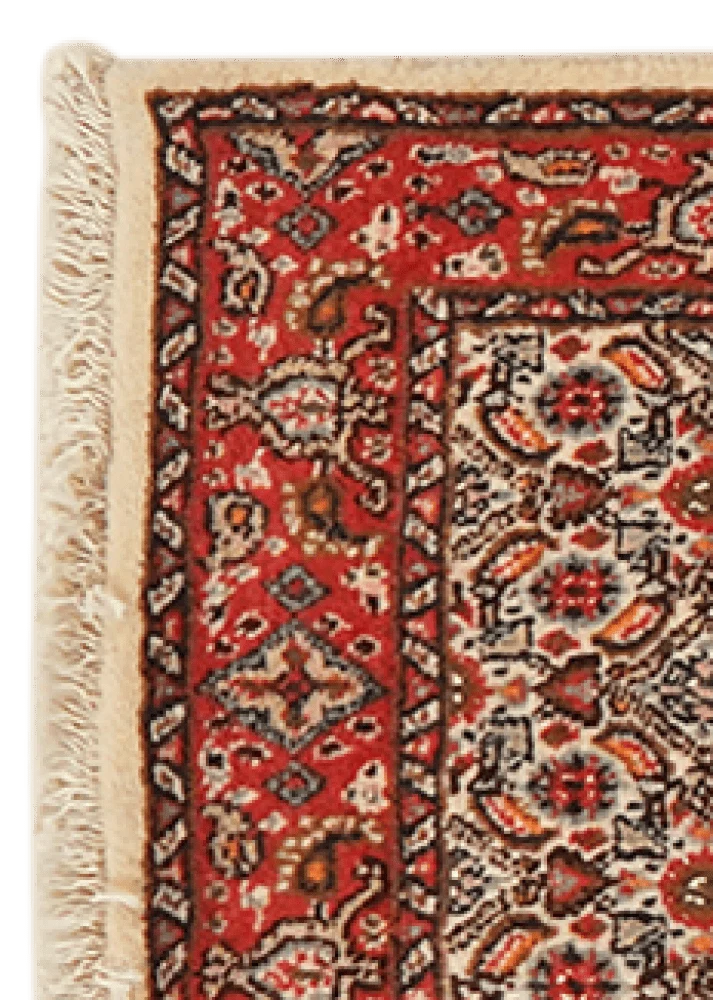 Moud Mahi · Handgeknüpft – Beige, 198x47 cm