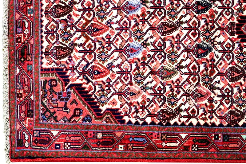 Assadabad · Handgeknüpft – Beige, 196x82 cm