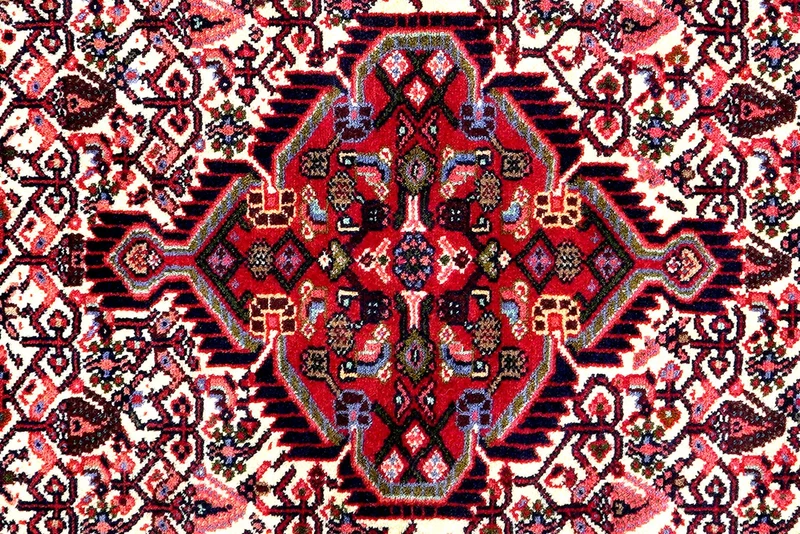 Assadabad · Handgeknüpft – Beige, 196x82 cm