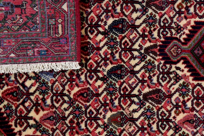 Assadabad · Handgeknüpft – Beige, 196x82 cm