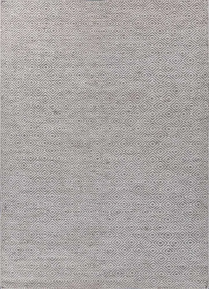 Wollteppich - 150 x 240 cm - grau