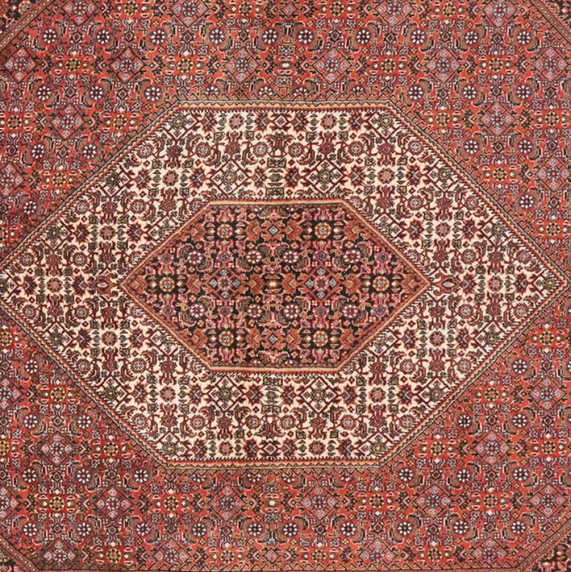 Bidjar Bookan · Handgeknüpft – Rot, 227x145 cm