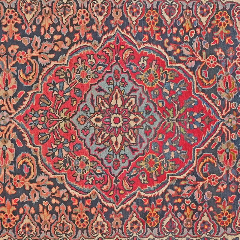 Bourtchalou · Handgeknüpft – Blau, 207x138 cm