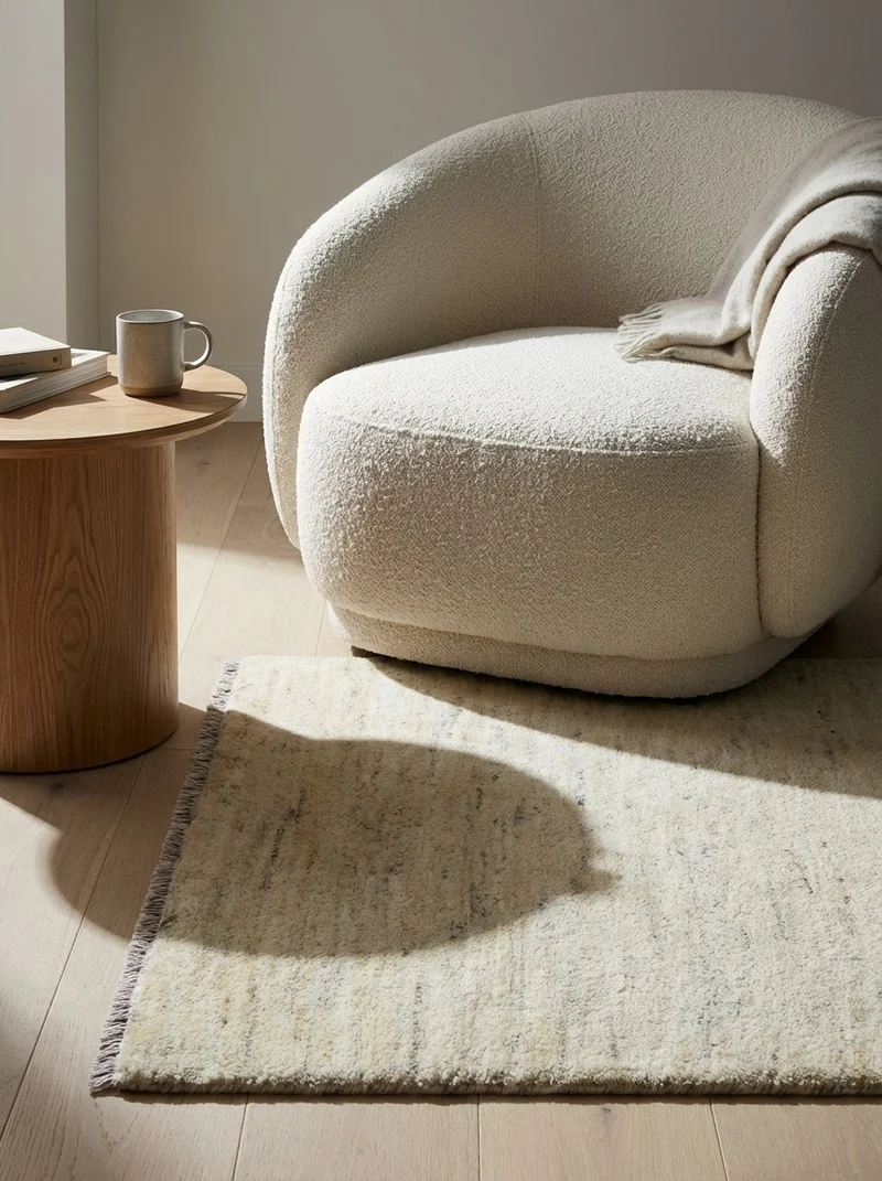 Gabbeh · Handgeknüpft – Beige, 128x84 cm