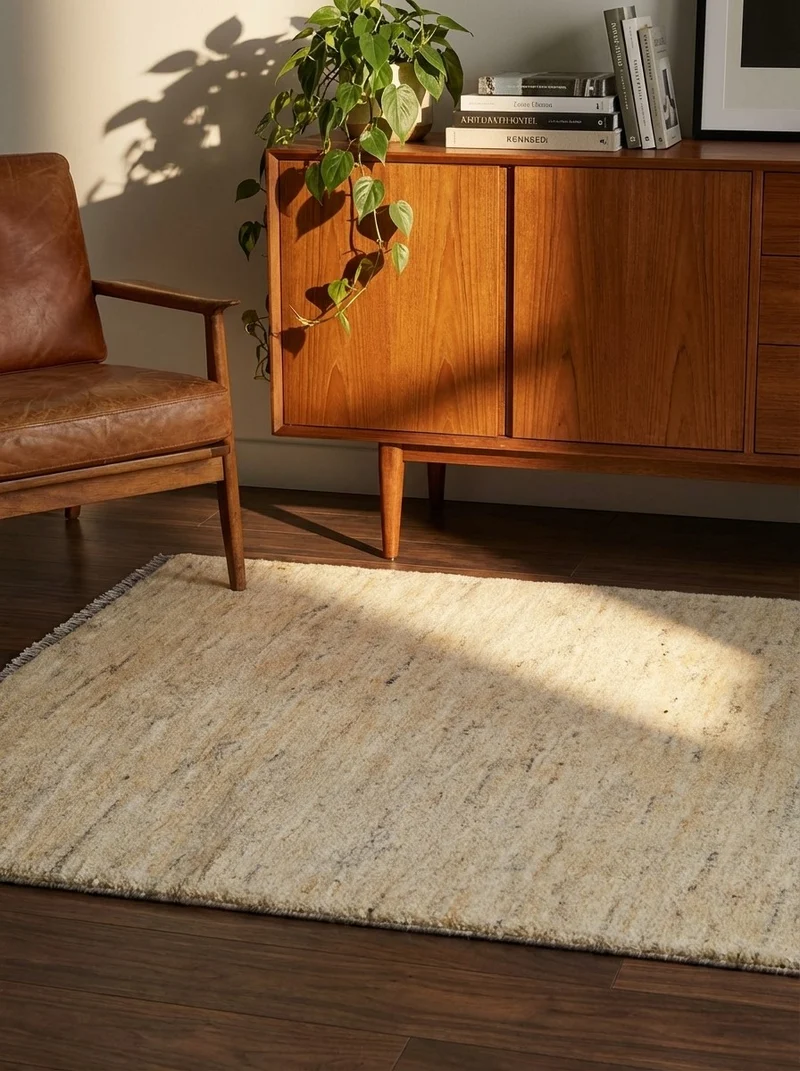Gabbeh · Handgeknüpft – Beige, 128x84 cm