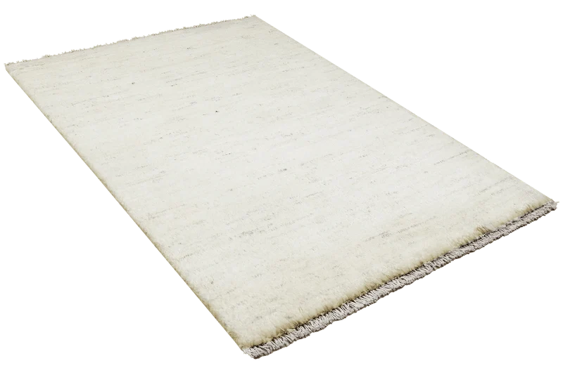 Gabbeh · Handgeknüpft – Beige, 128x84 cm