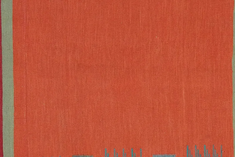 Kelim Gashgai · Handgewebt – Rot, 151x127 cm