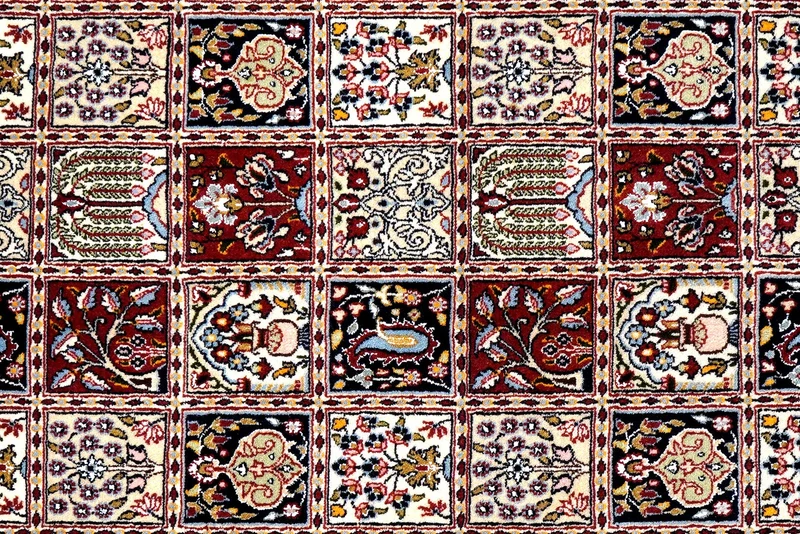 Moud Felder · Handgeknüpft – Bunt, 197x148 cm