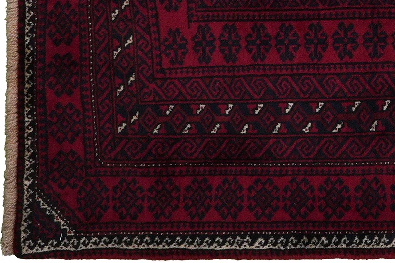 Belutch · Handgeknüpft – Rot, 190x109 cm