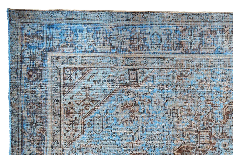 Vintage · Handgeknüpft – Blau, 292x194 cm