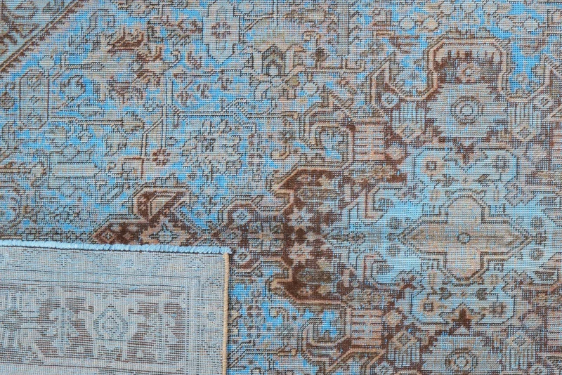 Vintage · Handgeknüpft – Blau, 292x194 cm