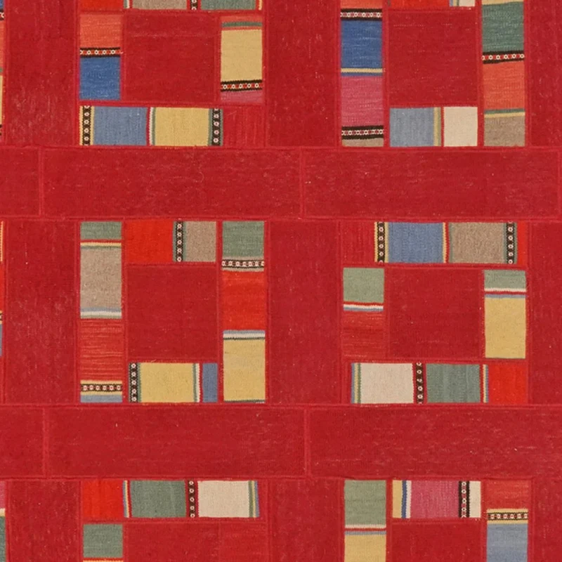 Kelim Tekkeh · Handgewebt – Bunt, 286x229 cm