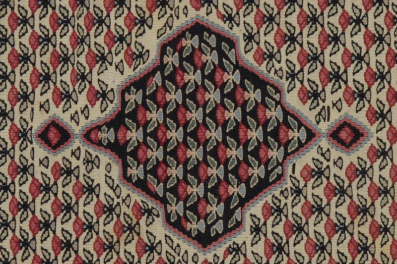 Kelim Bidjar · Handgewebt – Beige, 157x109 cm