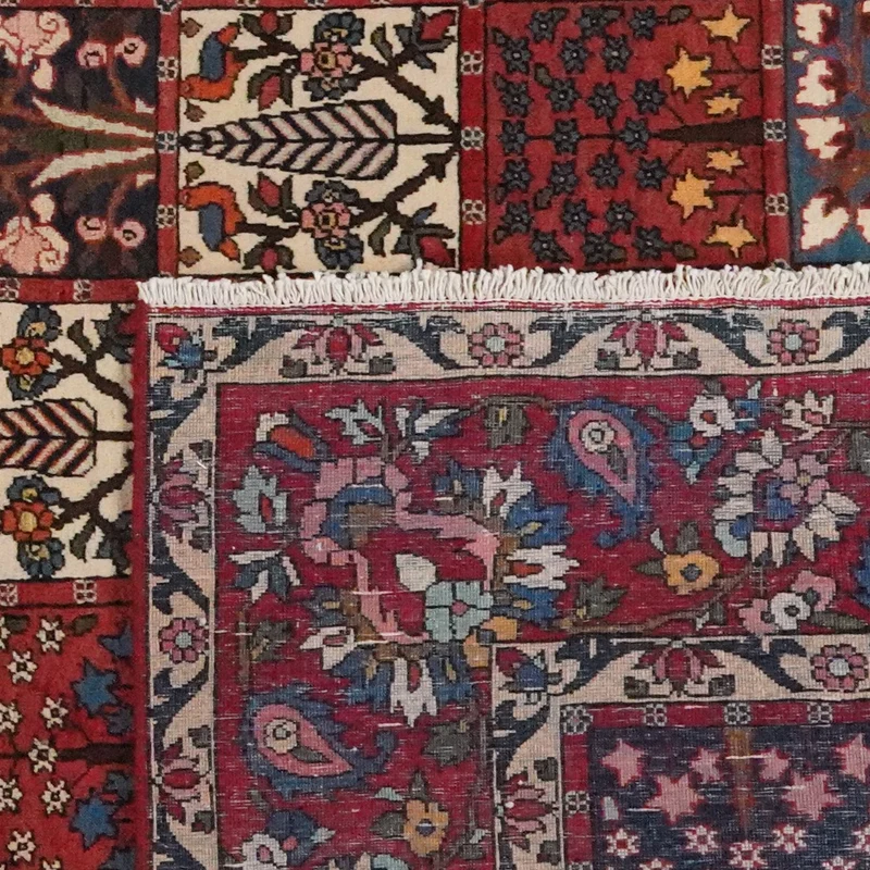 Bakhtiar · Handgeknüpft – Bunt, 366x260 cm