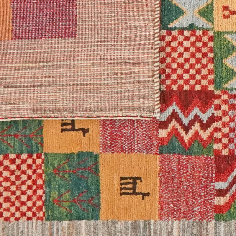 Rizbaf · Handgeknüpft – Bunt, 159x88 cm