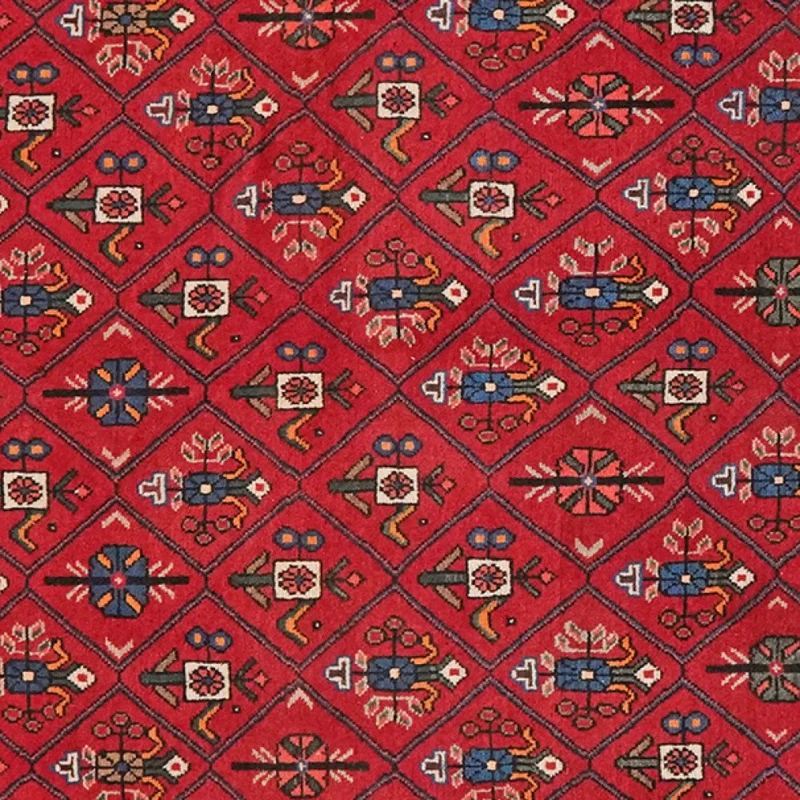 Abadeh · Handgeknüpft – Rot, 152x105 cm