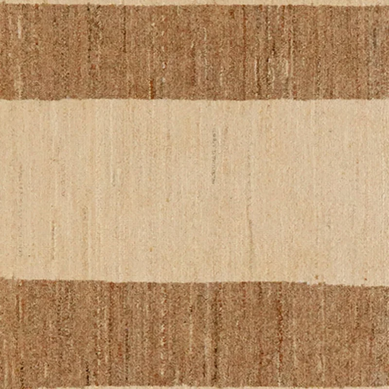 Gabbeh · Handgeknüpft – Beige, 260x83 cm