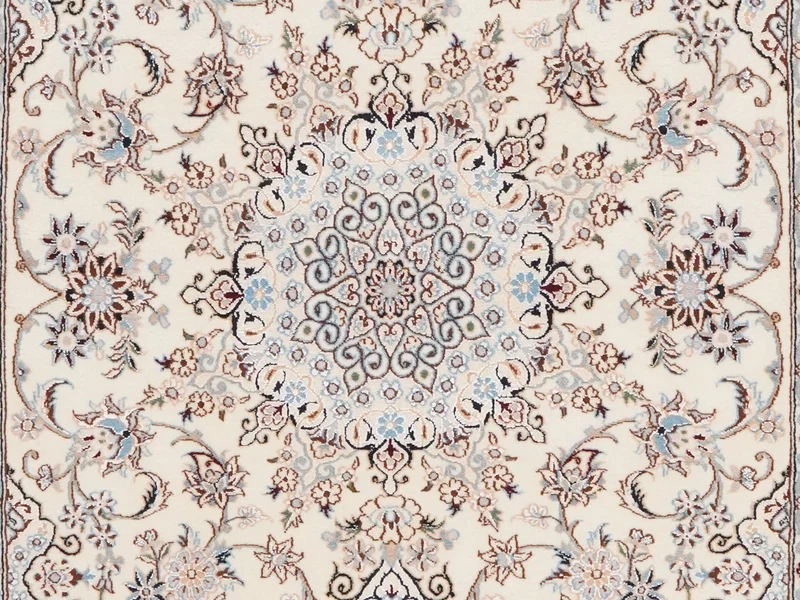 Nain 6La · Handgeknüpft – Beige, 152x100 cm