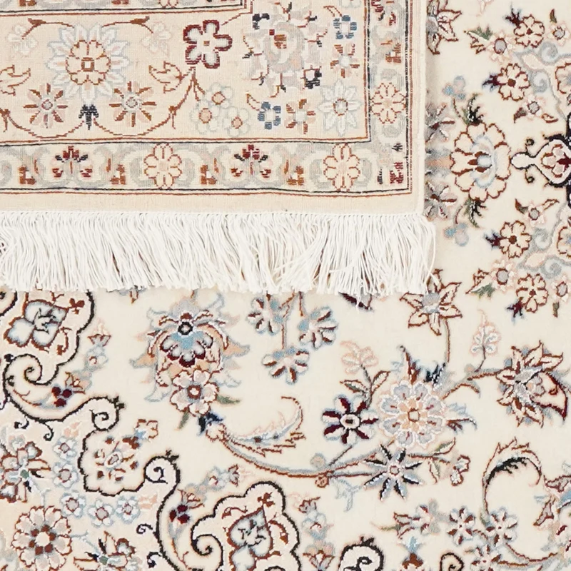 Nain 6La · Handgeknüpft – Beige, 152x100 cm