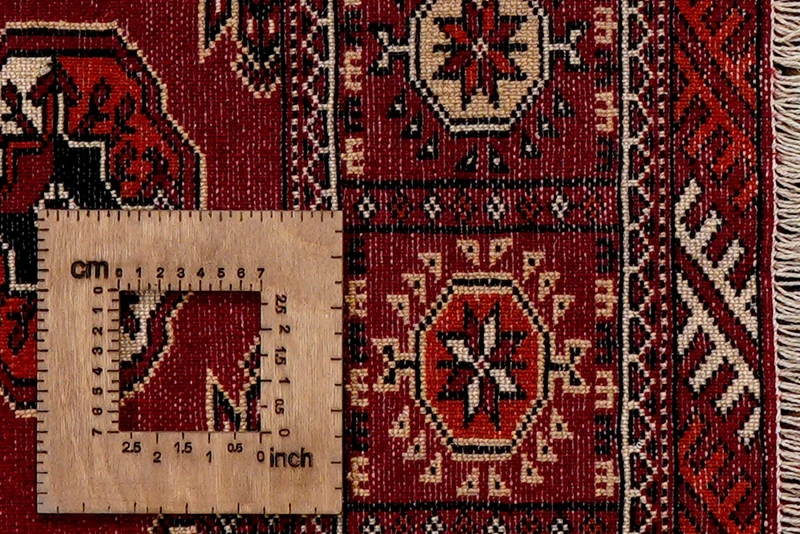 Turkman · Handgeknüpft – Rot, 192x133 cm