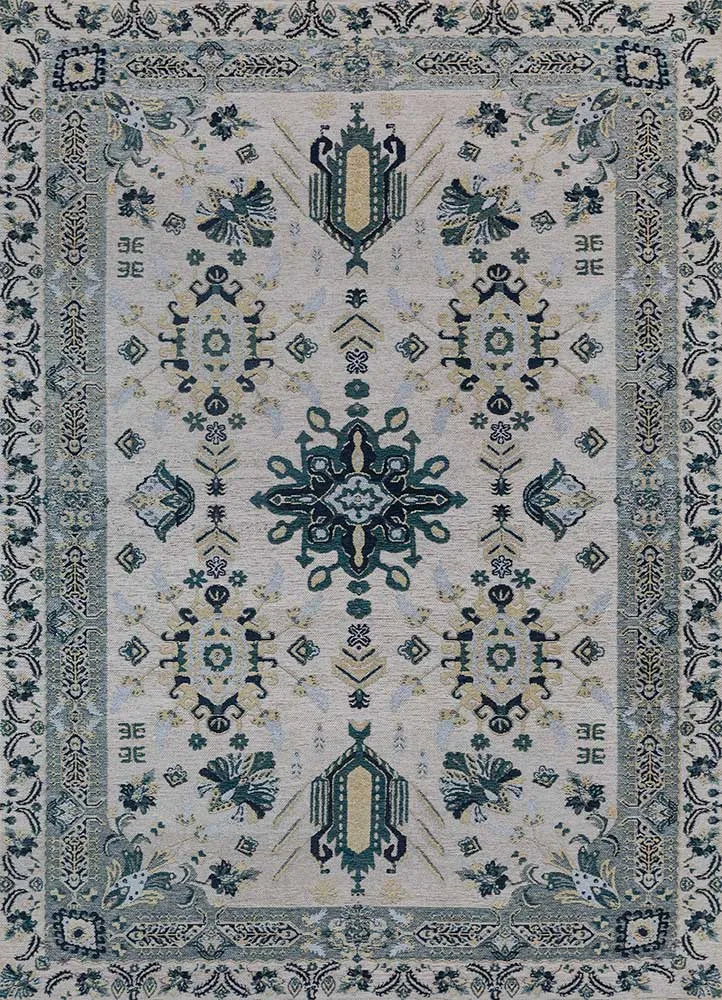 Wollteppich - 150 x 240 cm - grau
