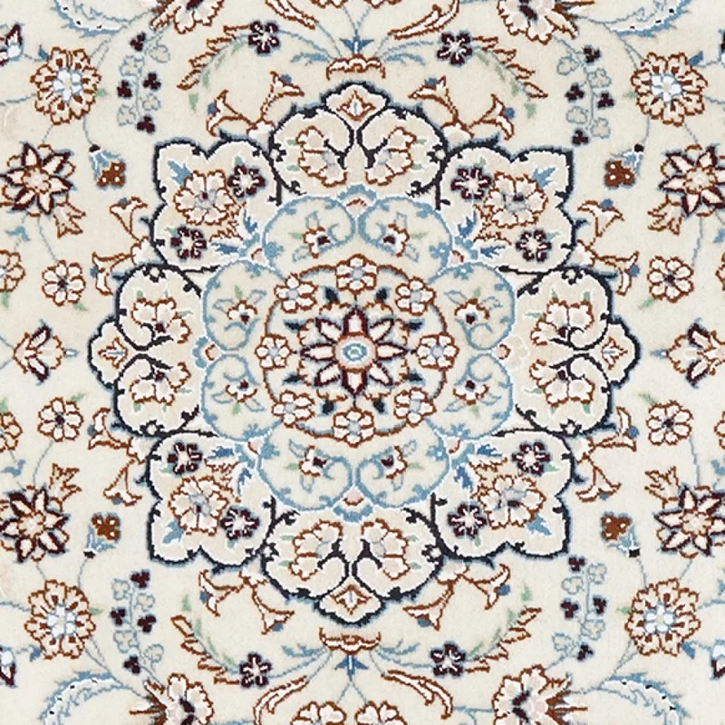Nain 9La · Handgeknüpft – Beige, 151x100 cm
