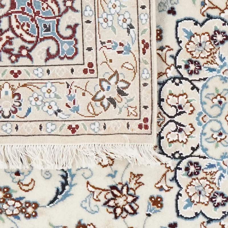 Nain 9La · Handgeknüpft – Beige, 151x100 cm