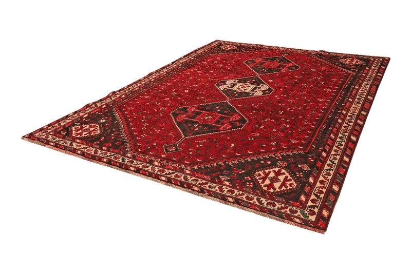 Gashgai · Handgeknüpft – Rot, 311x230 cm