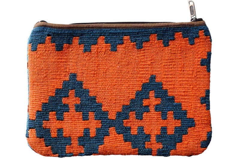 Kelim Bag · Handgefertigt – Bunt, 36x26 cm