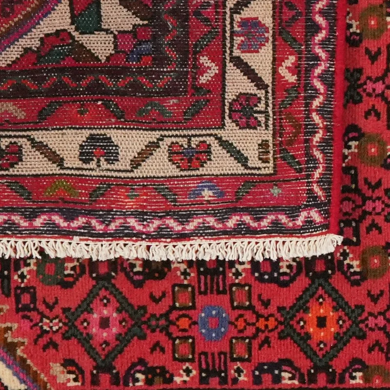 Hosseinabad · Handgeknüpft – Rot, 195x101 cm