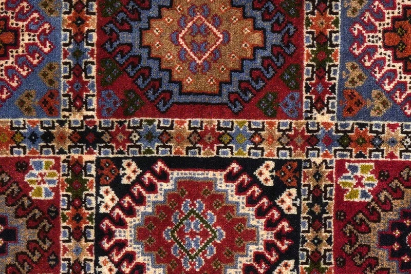 Yalameh · Handgeknüpft – Bunt, 100x61 cm