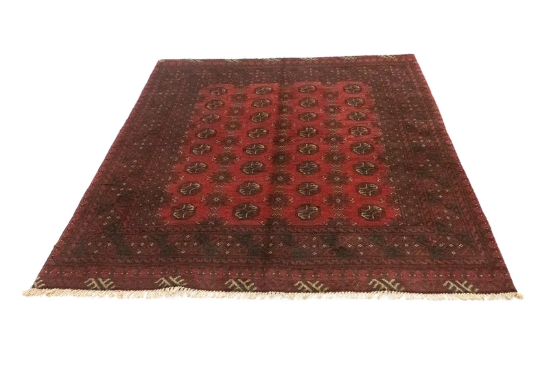Afghan Teppich - Filpa 148 x 187 cm - rot