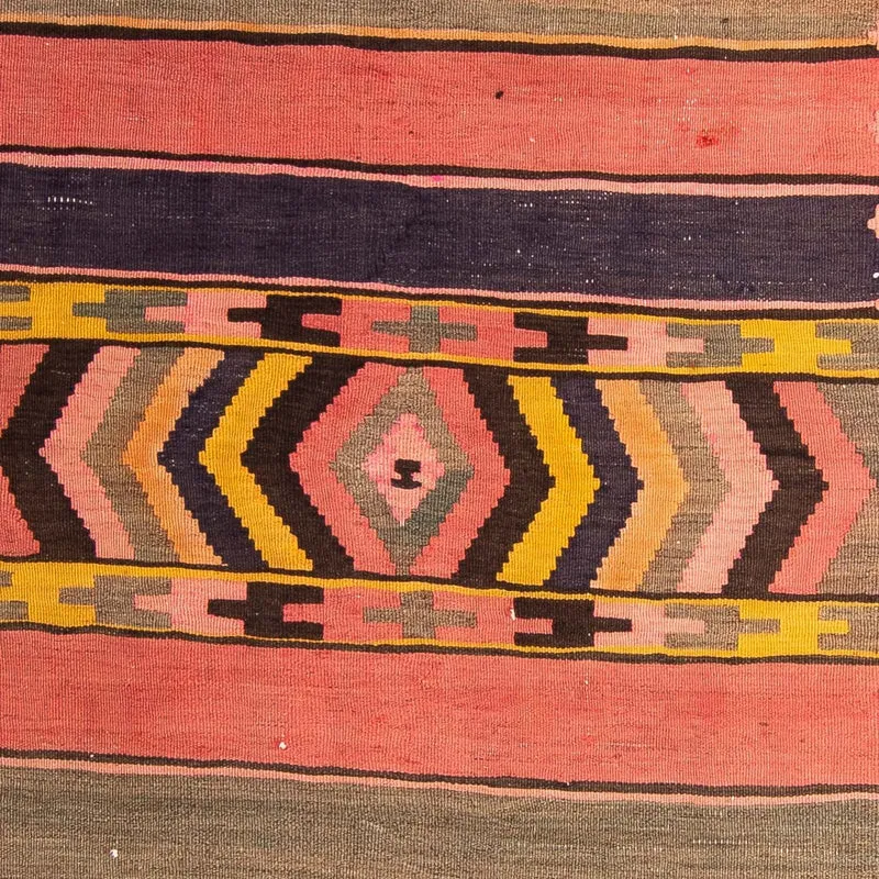 Kelim Teppich - Old 125 x 300 cm - mehrfarbig