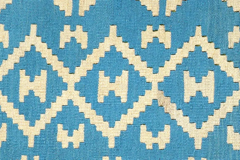 Kelim Gashgai · Handgewebt – Blau, 155x102 cm