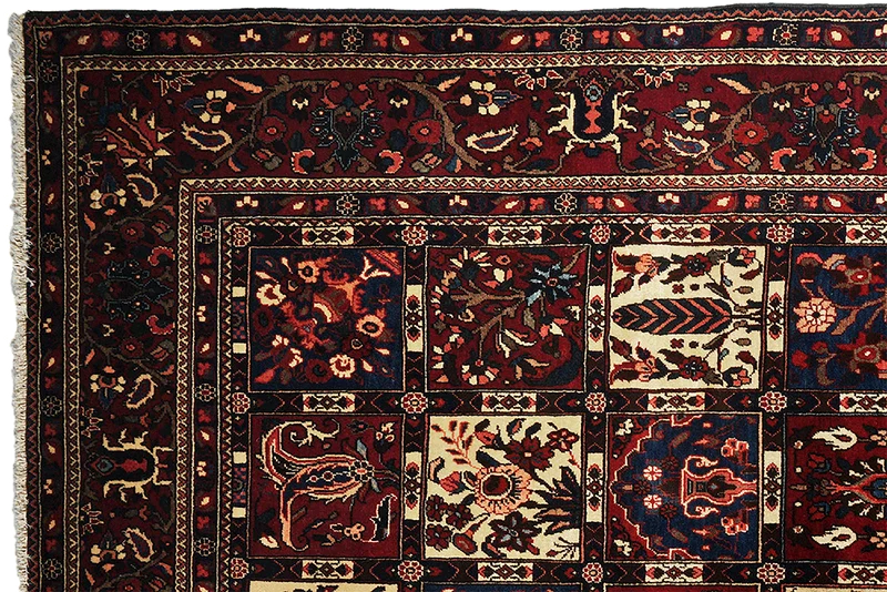 Bakhtiar · Handgeknüpft – Bunt, 305x202 cm