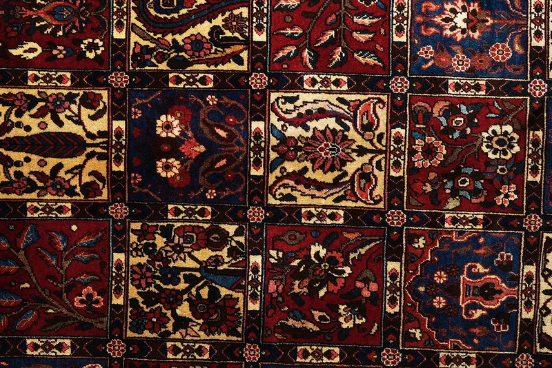 Bakhtiar · Handgeknüpft – Bunt, 305x202 cm