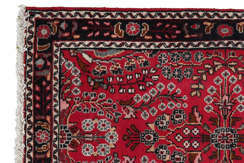 Dardjazin · Handgeknüpft – Rot, 133x82 cm