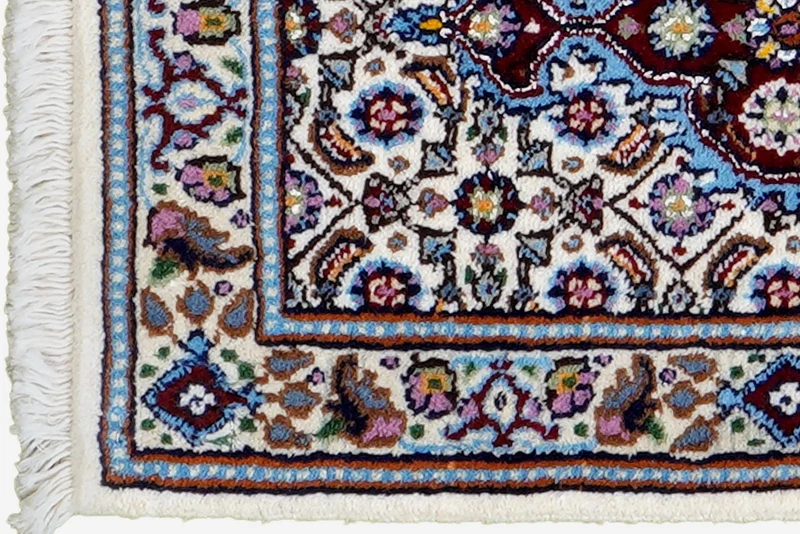 Moud Mahi · Handgeknüpft – Beige, 57x39 cm