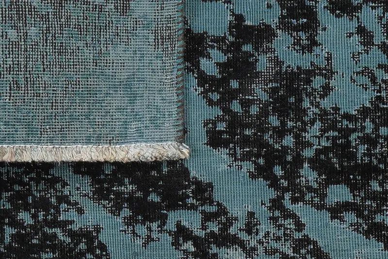 Vintage · Handgeknüpft – Blau, 144x133 cm