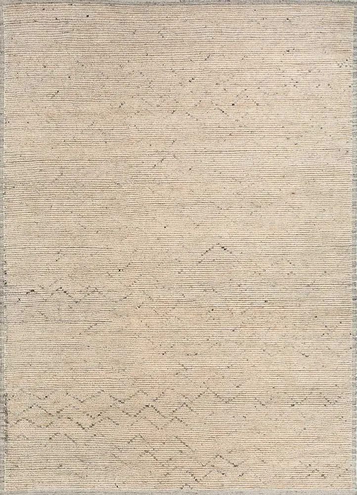 Wollteppich - 225 x 285 cm - beige