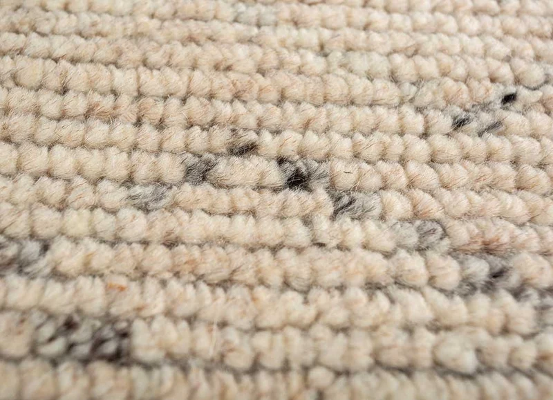 Wollteppich - 225 x 285 cm - beige