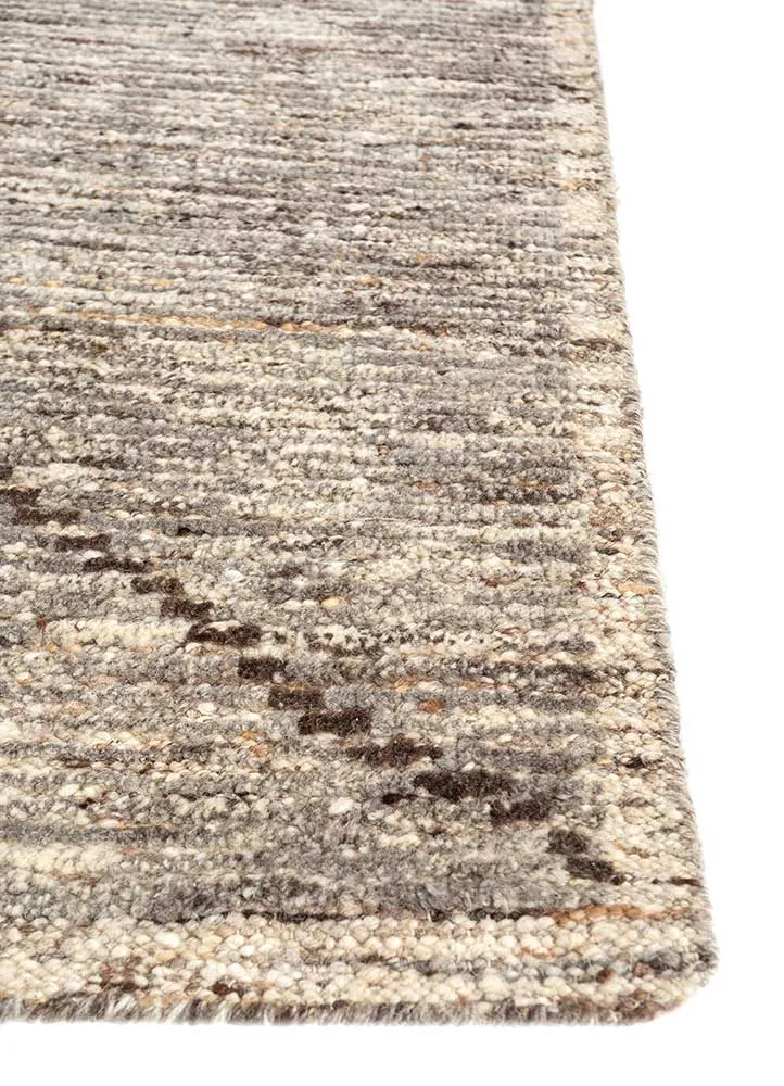 Wollteppich - 270 x 300 cm - dunkelbeige