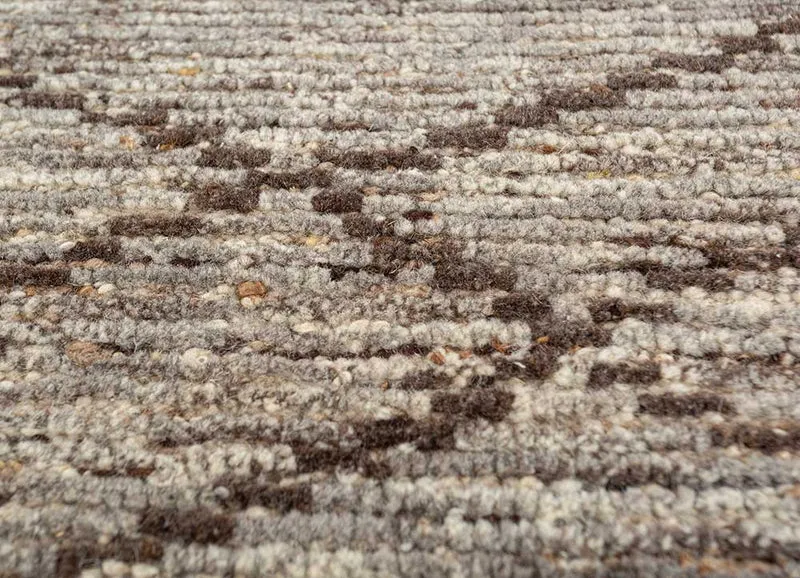 Wollteppich - 270 x 300 cm - dunkelbeige